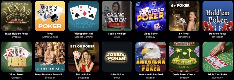 Spilvalg og softwareprogram hos NV Casino Spilvalg og softwareprogram hos NV Casino